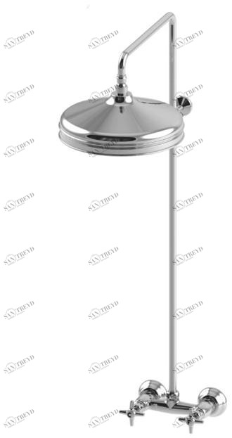 RUBINETTERIE STELLA Настенная душевая стойка с душевой лейкой Italica It02413