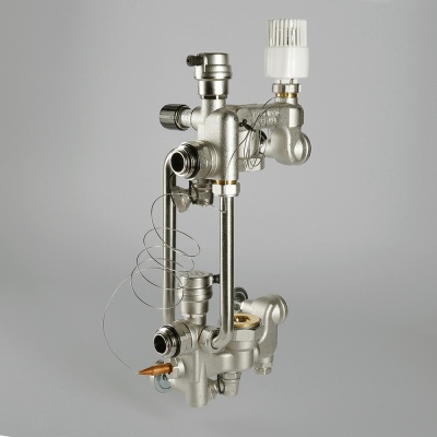 VT.COMBI.0.180 Насосно-смесительный узел для теплого пола VALTEC COMBI Valtec 180 мм  - Вид №14