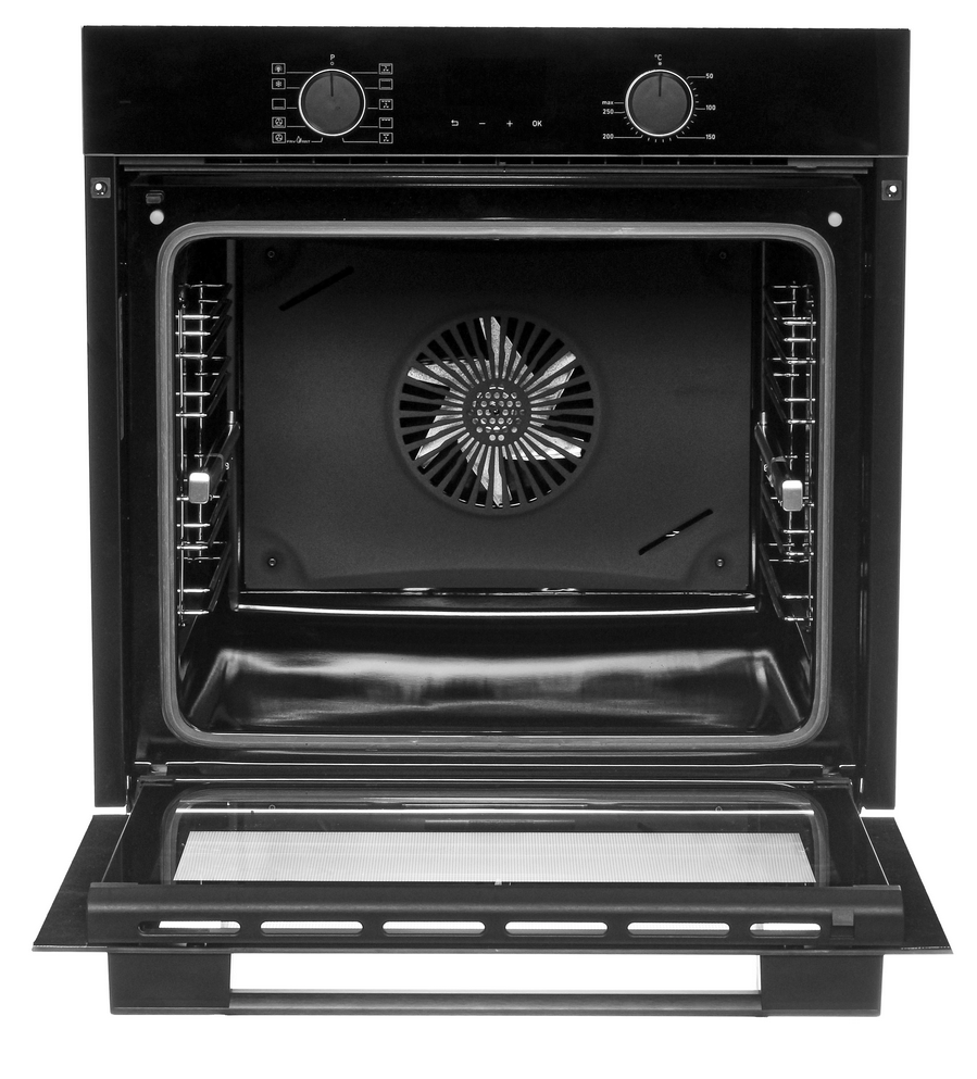 9236314 Электрический духовой шкаф Jacky's JO EN7638 черный STDN-0087927 - Вид №2