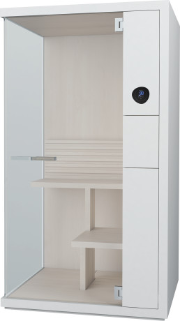 7514..001001000 Inipi B Сауна Inipi B Super Compact, пристенная Белый глянцевый декор Duravit  - Вид №1