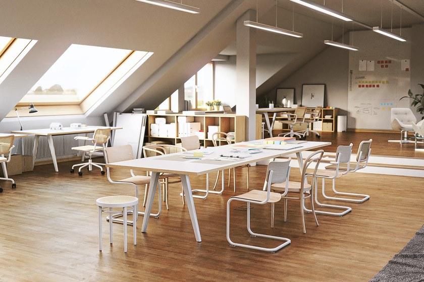 Thonet Высокий табурет с сиденьем из индийской трости 204 sun-id-1393049 - Вид №4