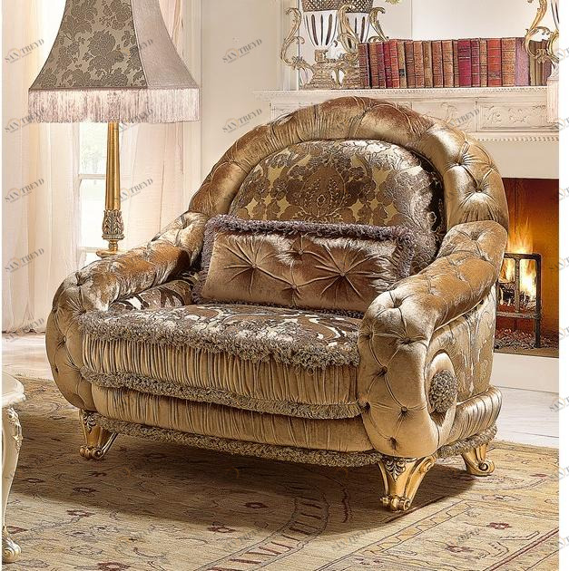 Barnini Oseo Кресло с обивкой из ткани с подлокотниками David Dv 81