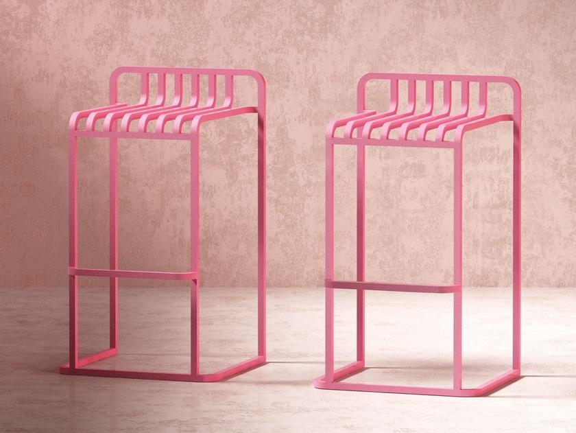 Diabla Высокий алюминиевый табурет с подставкой для ног Grill sun-id-1425958 - Вид №1