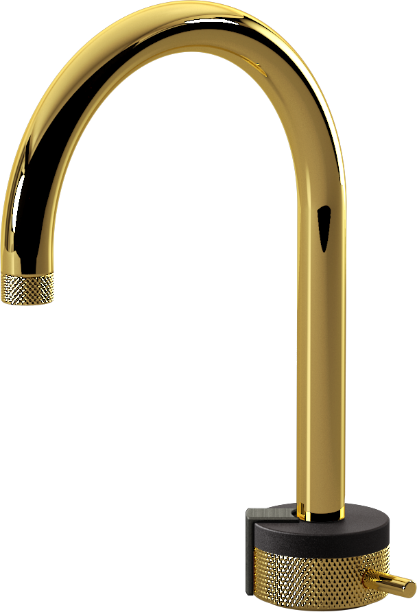 E-11502-R1BK-L2BOX-AU Однорычажный прогрессивный смеситель для раковины - излив 16см GRAFF MOD+