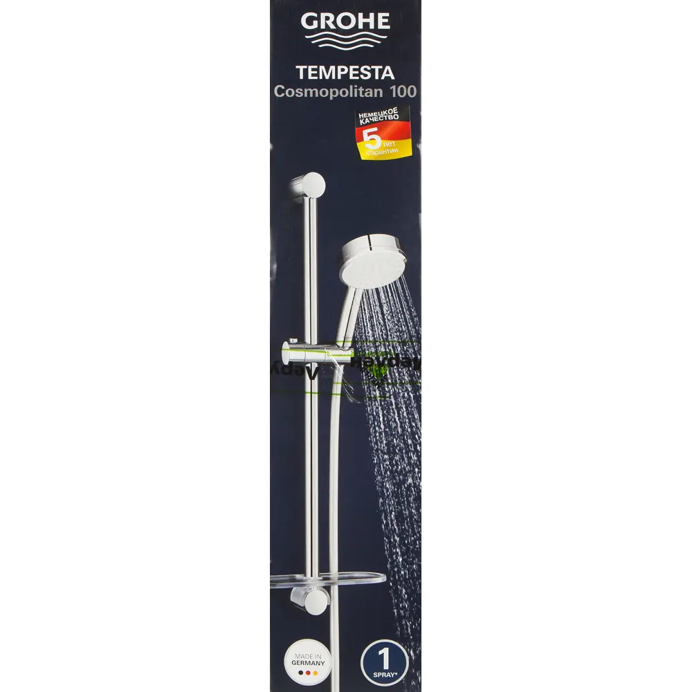 Комплект душевой Grohe Tempesta 1 режим цвет хром 81971381 STLM-2122516 Tempesta Cosmopolitan - Вид №6