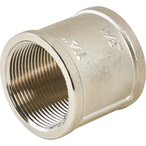 Муфта Valtec 1 1/2" ВР мм никелированная латунь S27010008 82491313 STLM-2174744