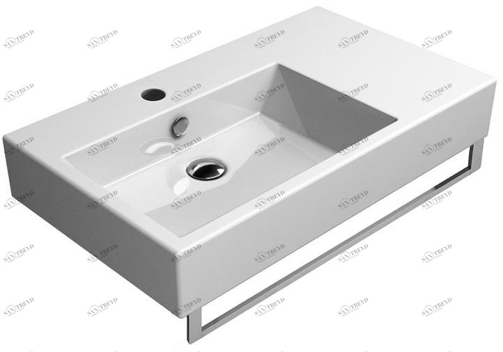 8956111 Накладная раковина на столешницу  овальная GSI ceramica Kube