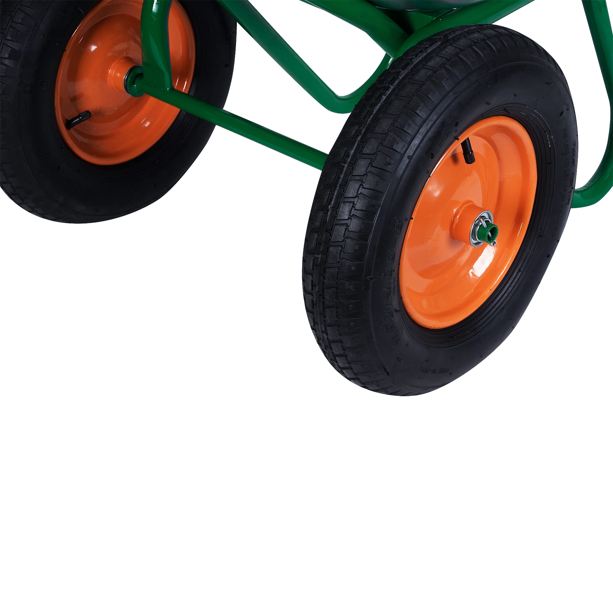 18513429 Тачка садовая двухколесная усиленная 320 кг/100 л Santreyd  - Вид №1