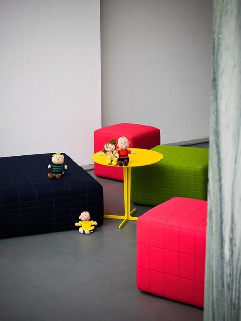 Tacchini Квадратный пуф из ткани sun-id-1444702 - Вид №3