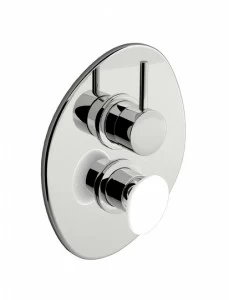 FIR Italia Наружная часть для встраиваемого настенного смесителя для душа  SYNERGY STONE 95 95.5019.8