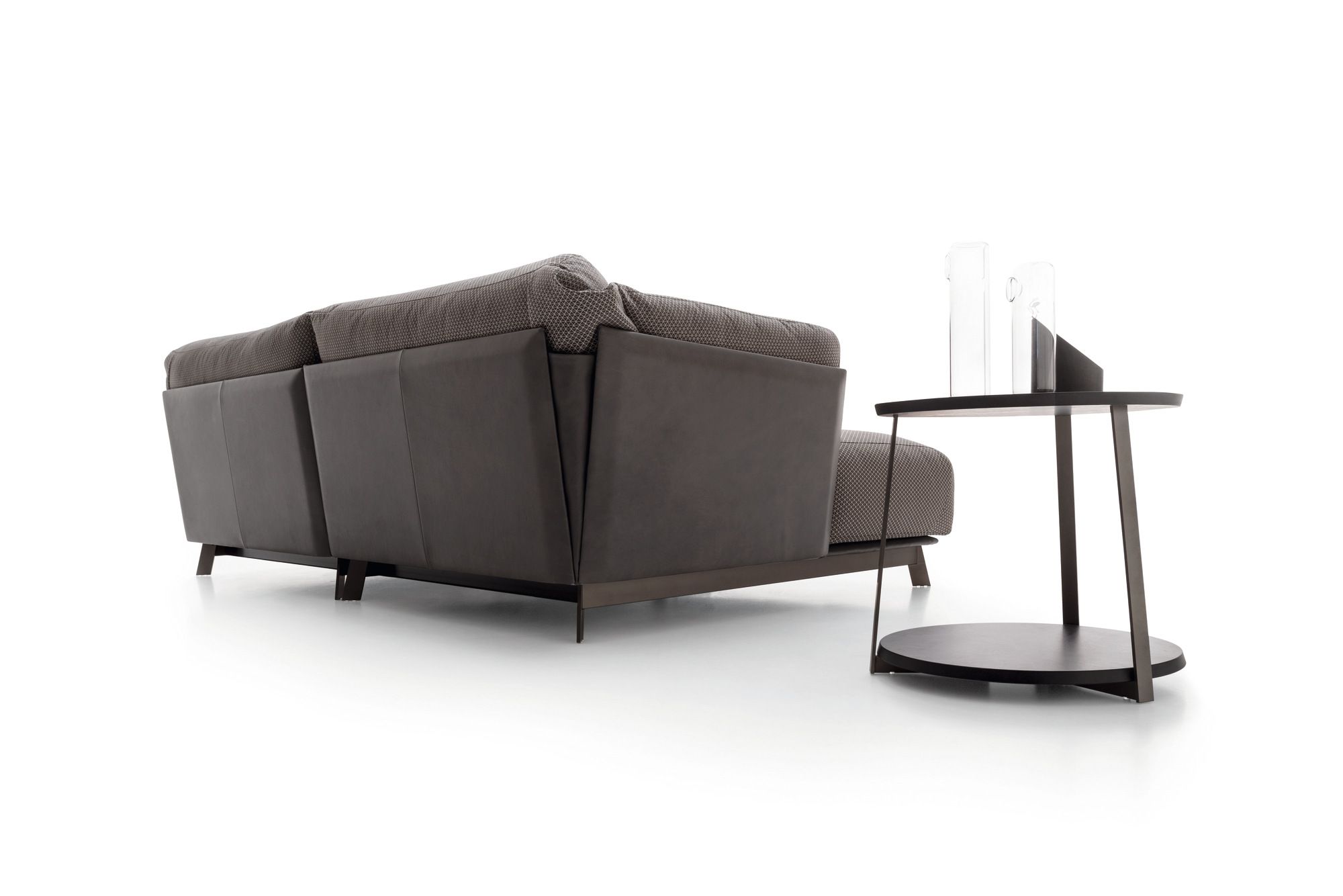 Высокий деревянный журнальный столик с журнальной стойкой Ditre Italia Kailua ARCH-00061621 - Вид №5