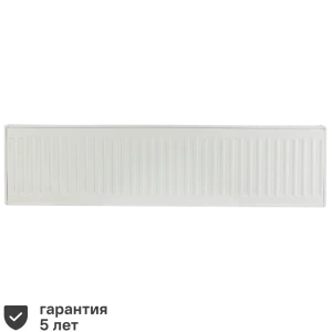 Радиатор панельный Ростерм 22 300x1600 боковое подключение сталь белый 83103766 STLM-2152059