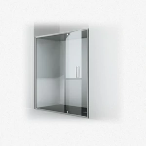 Ограждение для душа и турецкой бани Gemini 8 120х80 см 1GMF4S0