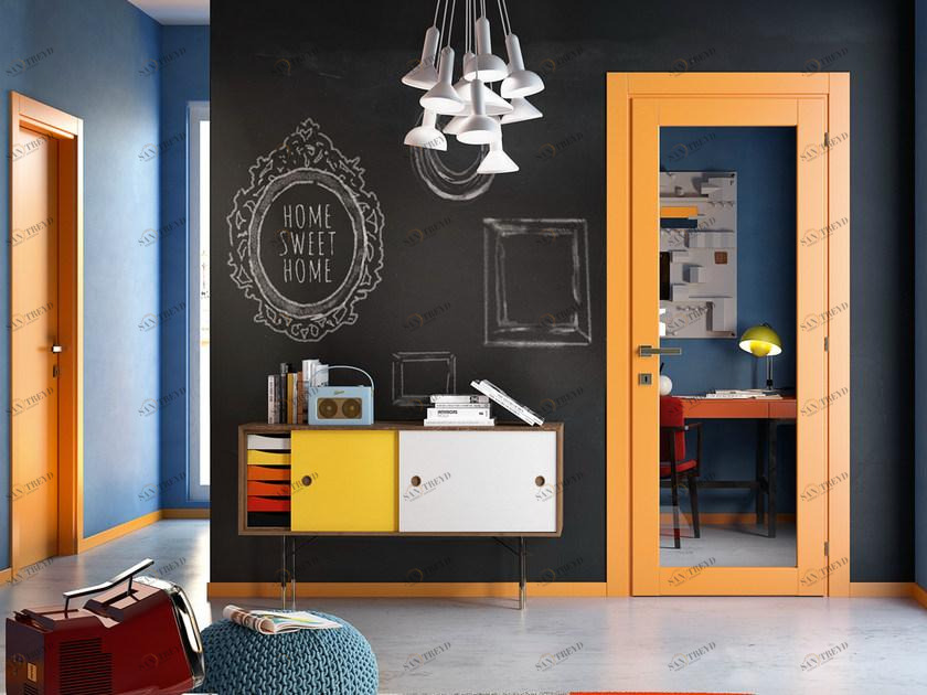 GIDEA Распашная дверь из зеркального стекла Moderno sun-id-1360519