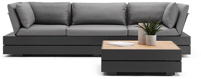 solpuri 3-х местный модульный садовый диван из ткани Boxx sun-id-1451203 - Вид №1