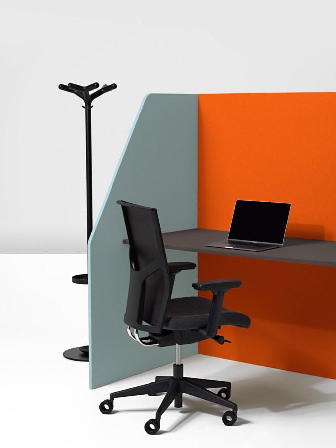 Diemme Сетчатое офисное кресло с 5 спицами и подлокотниками Fit sun-id-1497313 - Вид №5