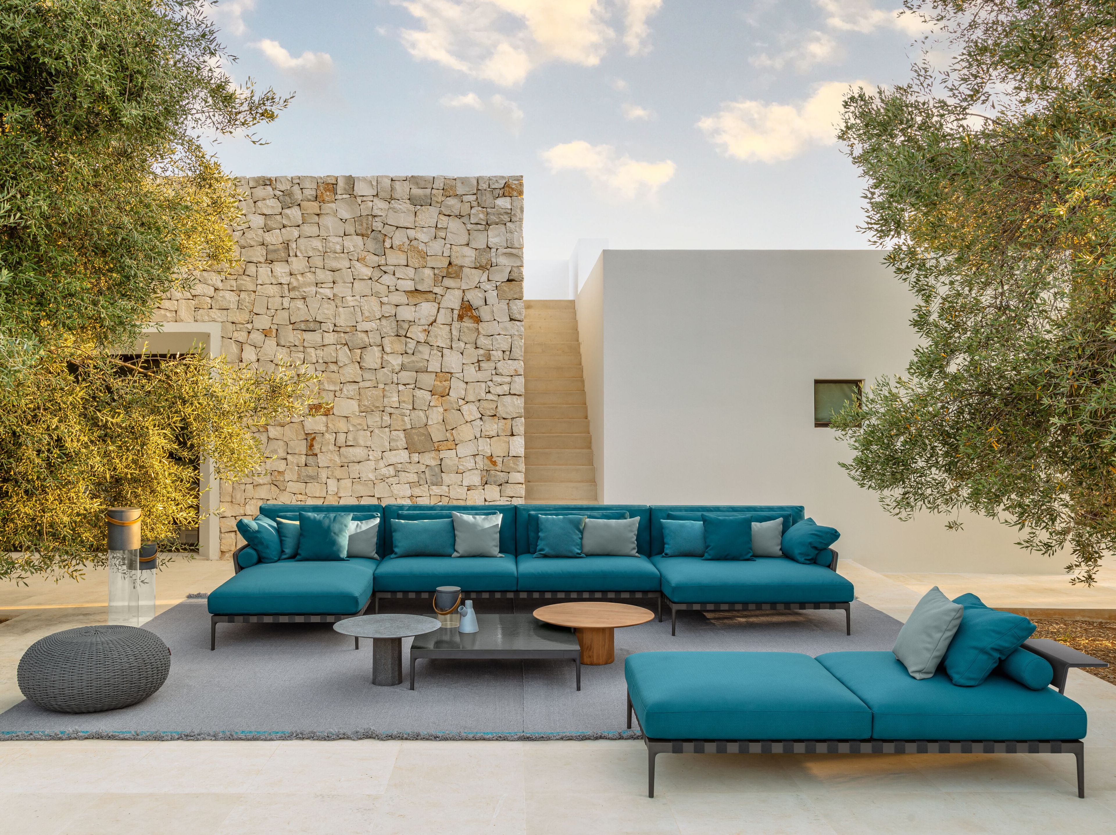 Модульный садовый диван Talenti Salinas ARCH-00140759 - Вид №4