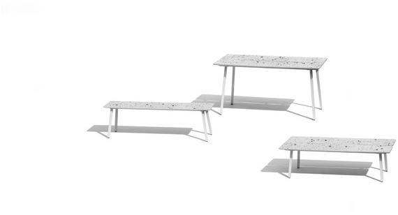 Bentu Design Прямоугольный стол Slice sun-id-1458007 - Вид №1