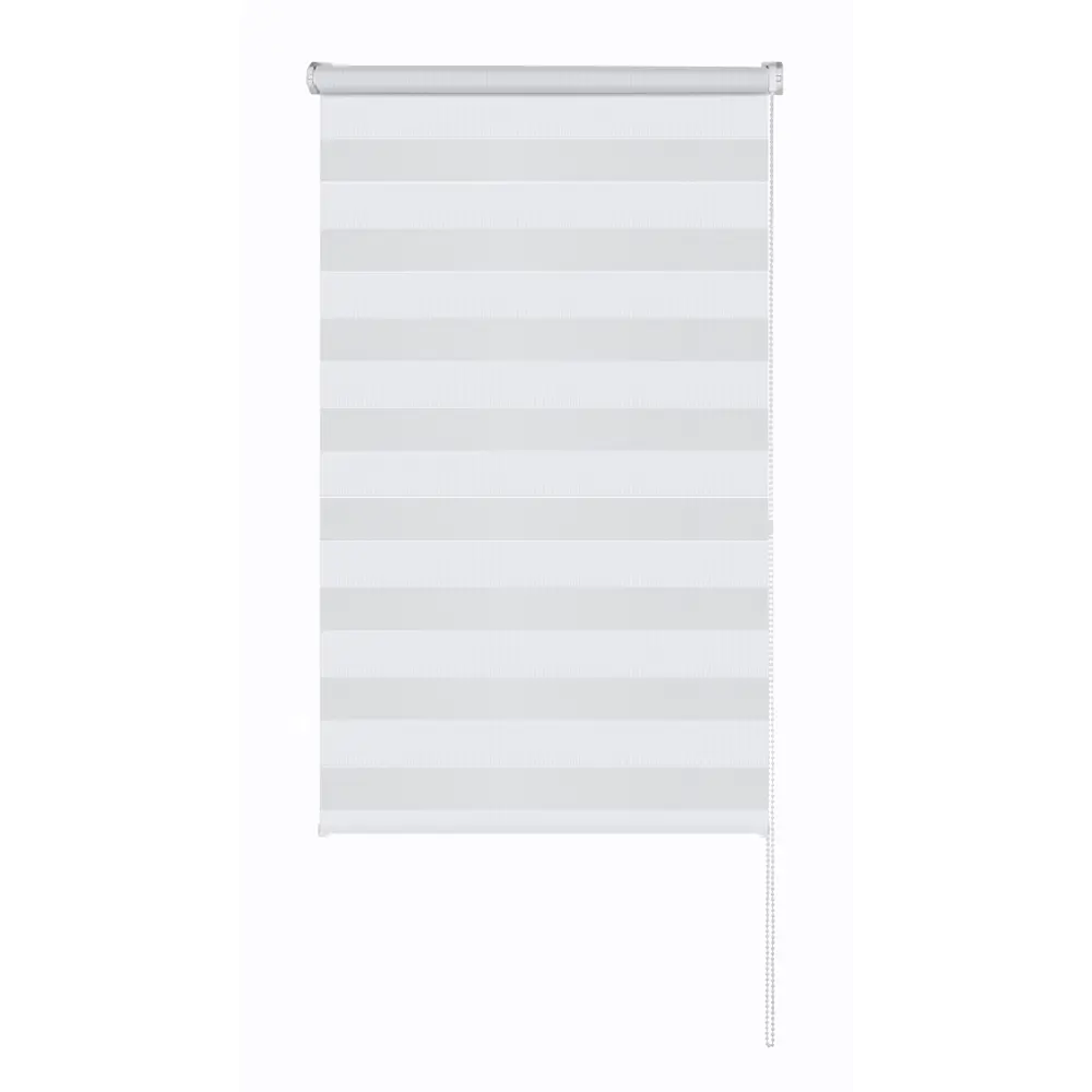 Рулонная штора день-ночь MIAMOZA Петер 70x160 см белая 89411381 STLM-1572426