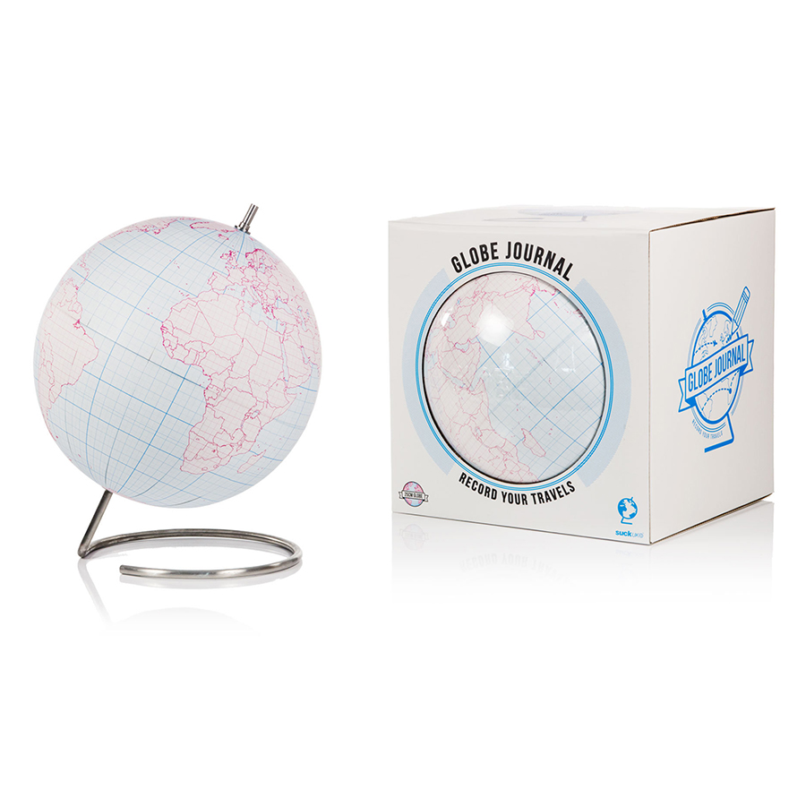 Глобус для разукрашивания Journal большой SUCK UK SKGLOBEGRID1 - Вид №7
