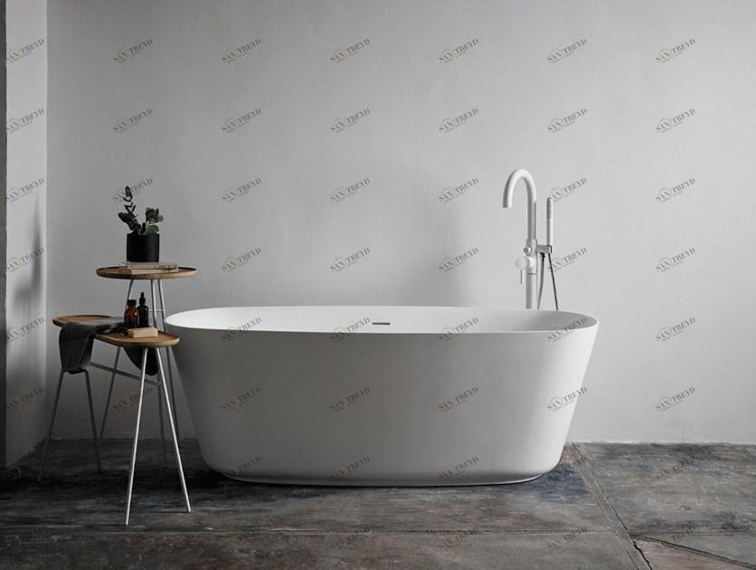 INBANI Отдельностоящая ванна с твердой поверхностью sun-id-1374286
