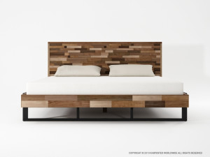 579_1183 Кровать Karpenter Carv'n in Black