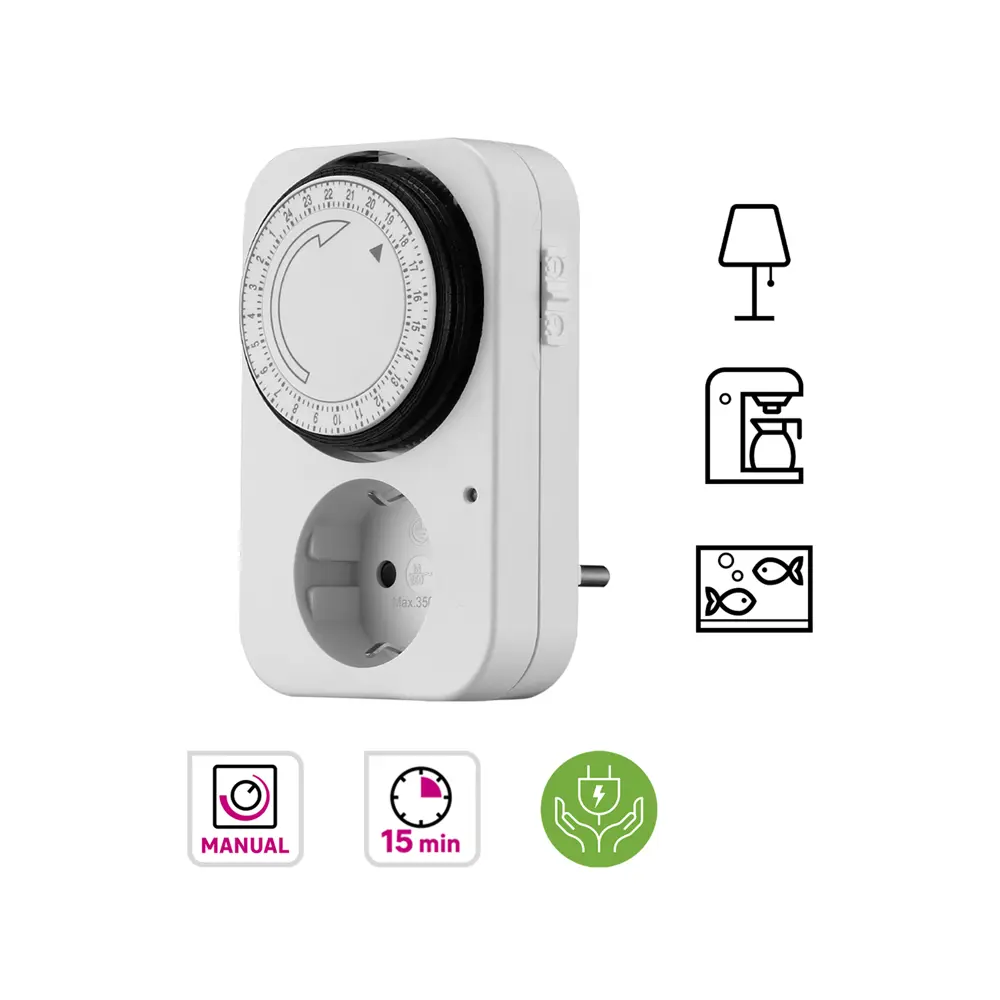 Таймер механический Lexman 3500 Вт IP20 84586350 STLM-2047728  - Вид №3