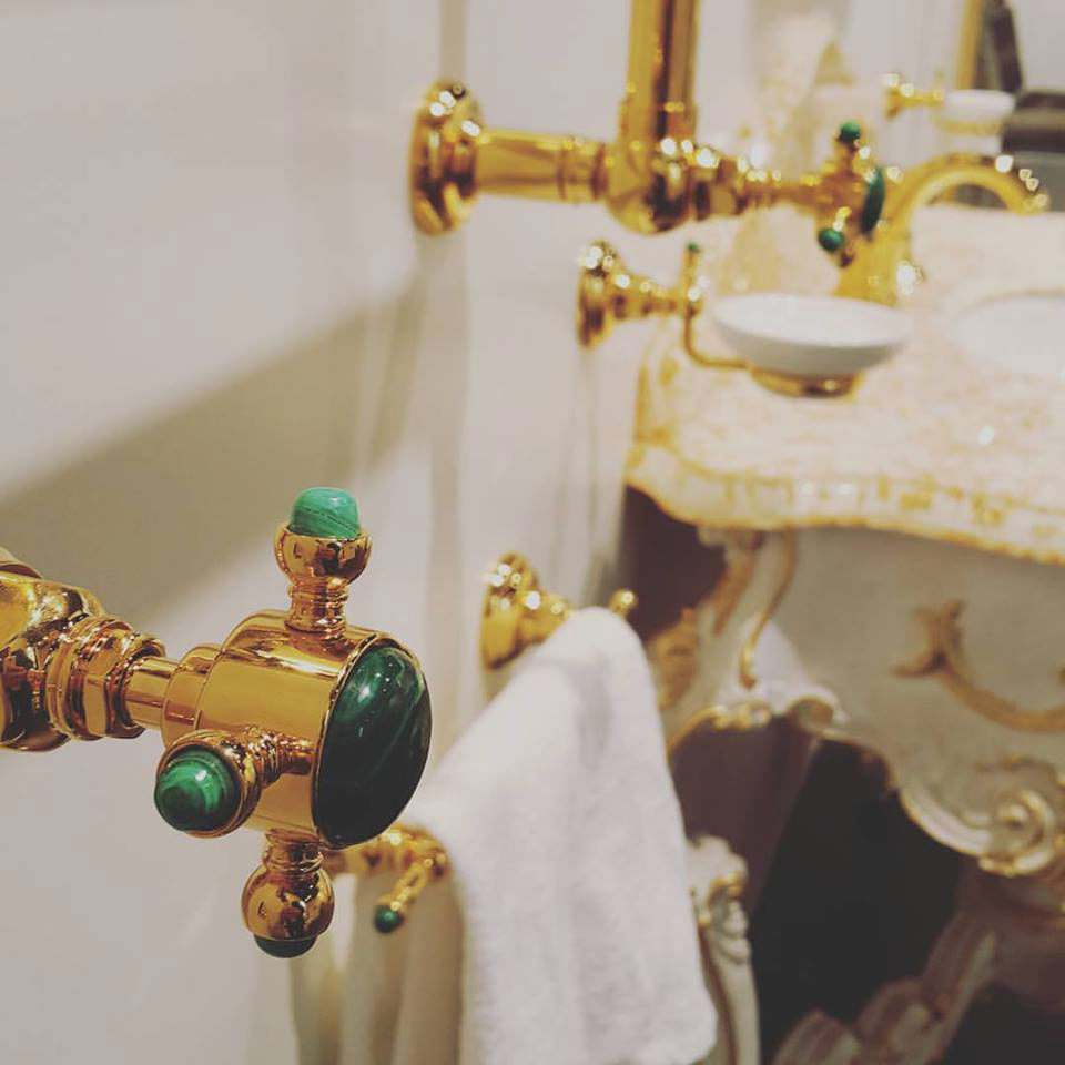 2108 ** 09 Смеситель для умывальника Nicolazzi Series Le Pietre  - Вид №6