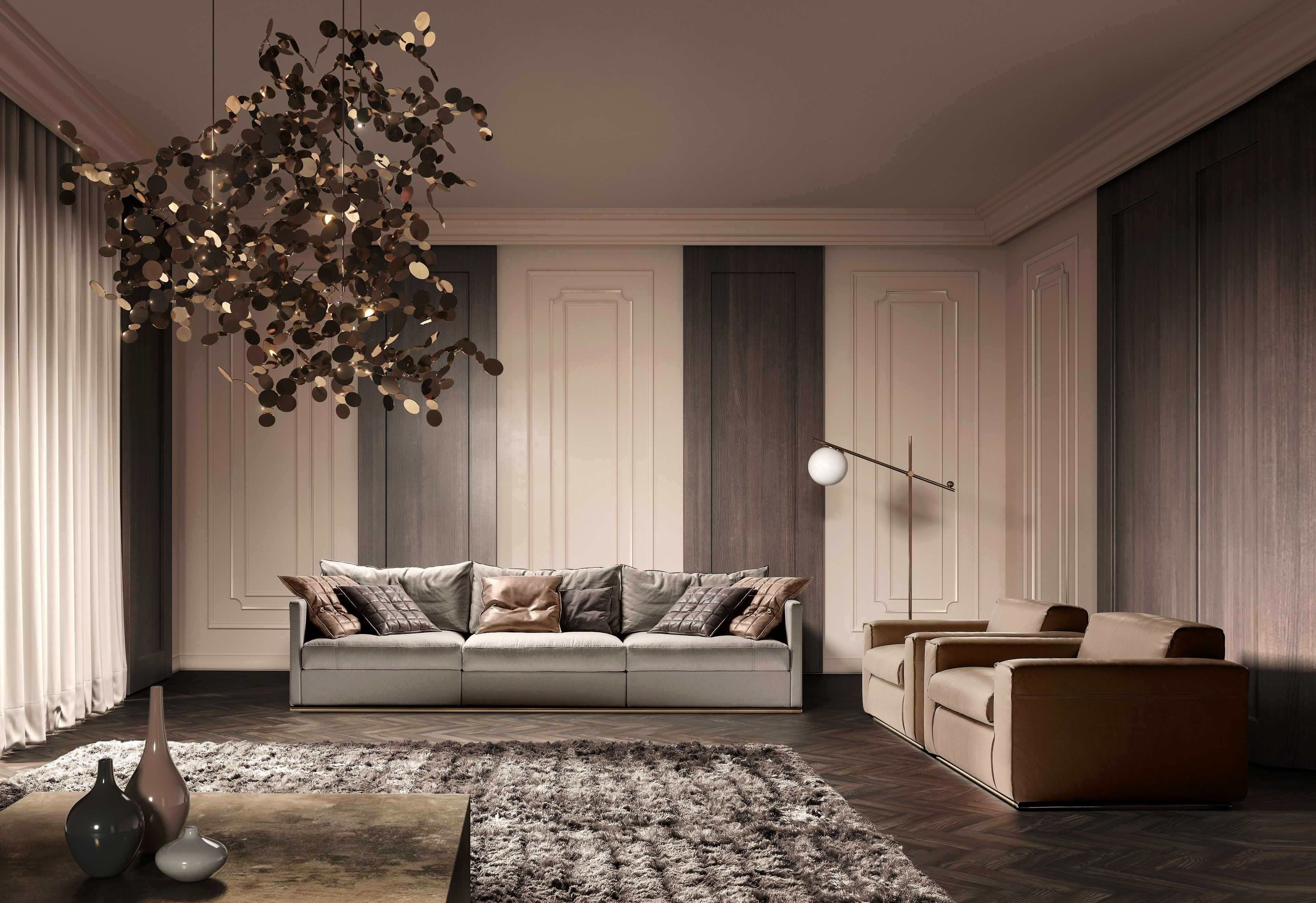 Съемный диван из ткани Former In Italia MORGAN EVO ARCH-00131326 - Вид №1