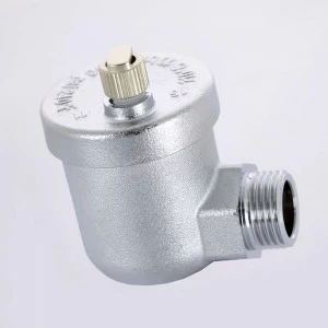 Воздухоотводчик автоматический Airvent угловой никелированный WATTS Ind 1/2"