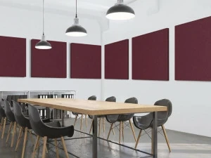 Slalom Акустическая стеновая панель из полиэфирного волокна Tailor made