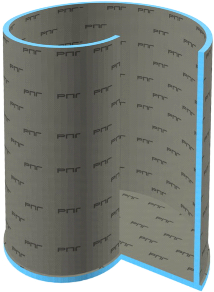 RPG17SCSP RPG Панели с гидроизоляционной поверхностью для душевой кабины  1890x1515x