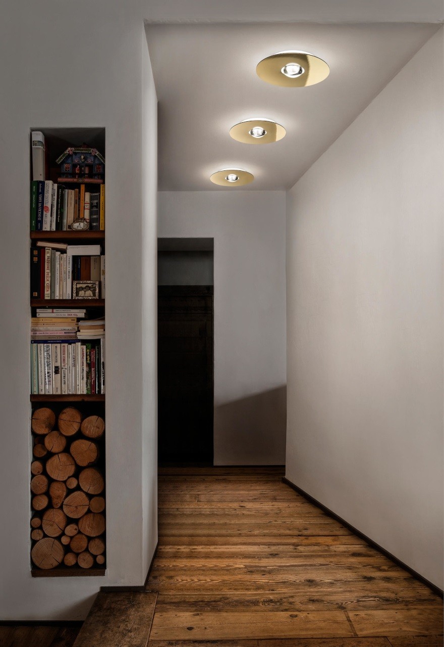 Studio Italia Design Bugia Single золото 161030 светильник потолочный (161004) 109989 - Вид №2