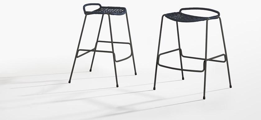 Potocco Табурет с подставкой для ног Egao 037/a - Вид №1