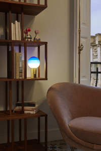 085751 Настольный светильник Portable черный-латунь Marset Dipping Light