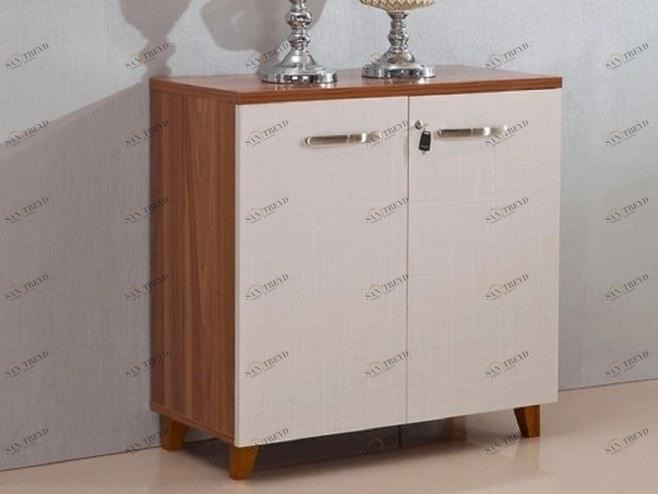 Arrediorg.it® Низкий офисный ящик для хранения из дерева с замком Evolutio D-506 