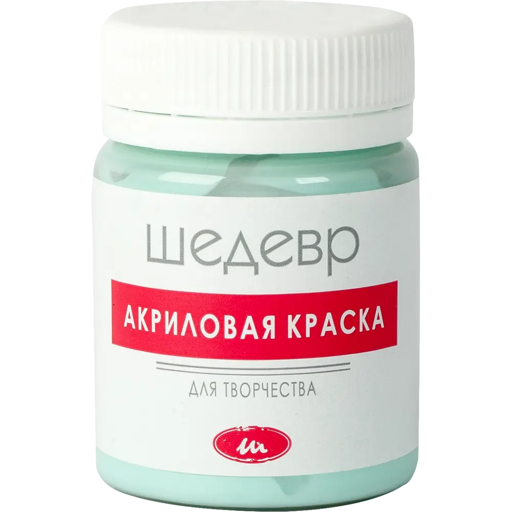 Краска акриловая Шедевр глянцевая цвет аквамарин 60 г 82240946 STLM-2099434  - Вид №1
