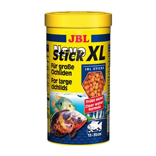 ПР0000077 Корм для рыб NovoStick XL для крупных цихлид в форме палочек 1000мл (400г) JBL 