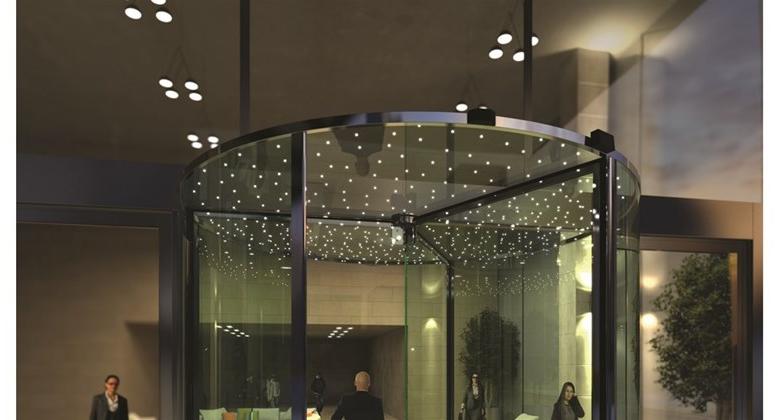 ASSA ABLOY Цельностеклянные вращающиеся двери Porte automatiche girevoli sun-id-1351584 - Вид №1