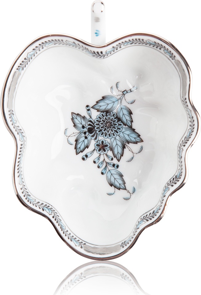 10619758 Herend Джемница 350мл "Аппони" (платина) Фарфор 