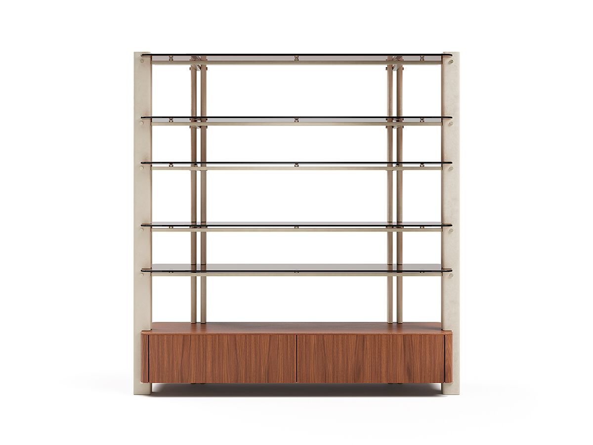 Деревянный двухсторонний книжный шкаф Capital Collection Diesis ARCH-00066794 - Вид №20