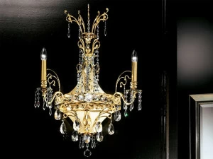 Masiero Бра из латуни с кристаллами накаливания Impero & deco