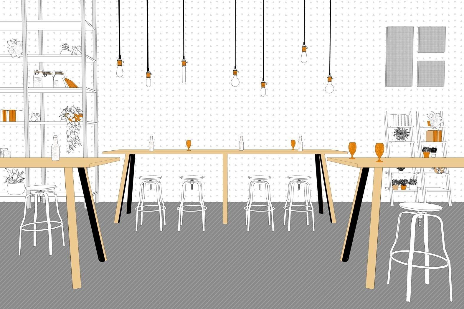 Высокий прямоугольный дубовый стол Lapalma ОРИ ARCH-00117243 - Вид №12