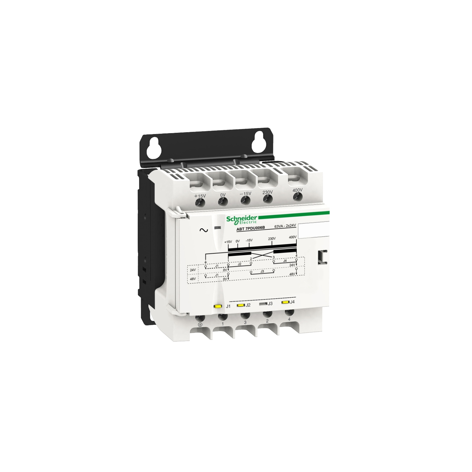 ABT7PDU006B PHASEO ТРАНСФОРМАТОР 230В И 400В ± 15В/2X24В 63ВА Schneider Electric Блоки питания и тарансформаторы 