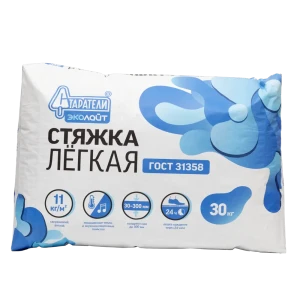 Стяжка пола Старатели Легкая 30 кг 18569561 STLM-2212514