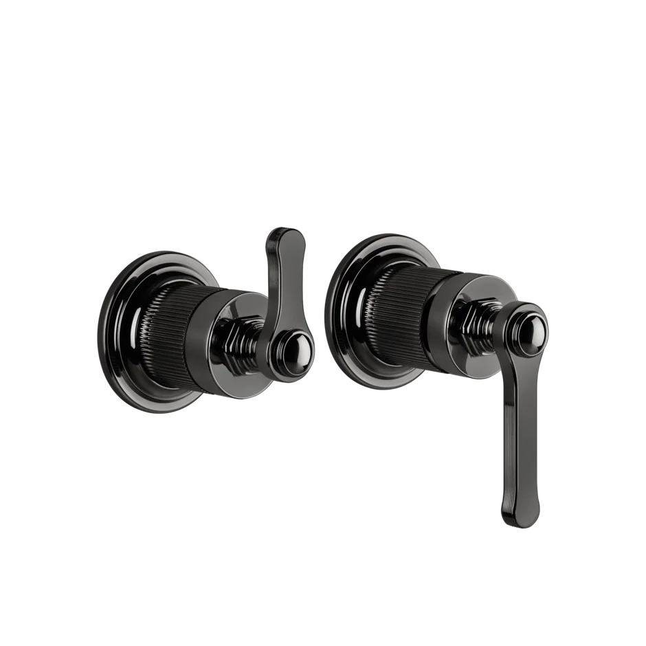 Смеситель для душа 65038 706 Gessi Venti20 ЧЕРНЫЙ МЕТАЛЛ PVD 65038706