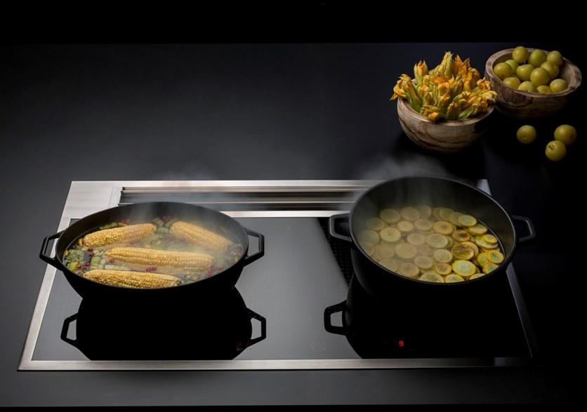 Falmec Встраиваемая индукционная варочная панель со встроенной вытяжкой класс а ++ Sistemi di cottura sun-id-1409664 - Вид №14