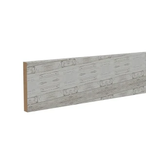 Добор Рустик 2070x238х8 мм ПВХ ламинация цвет северная сосна