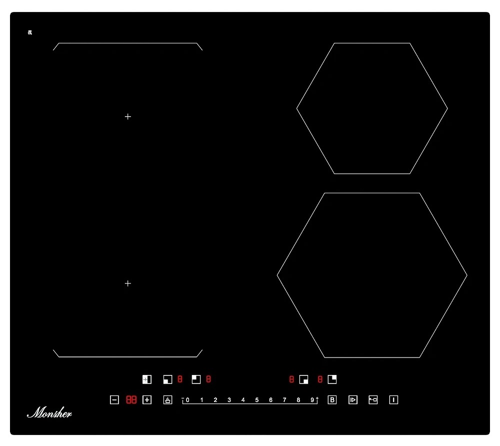 9121458 Индукционная варочная поверхность Monsher MHI 6112 STDN-0151631 - Вид №1