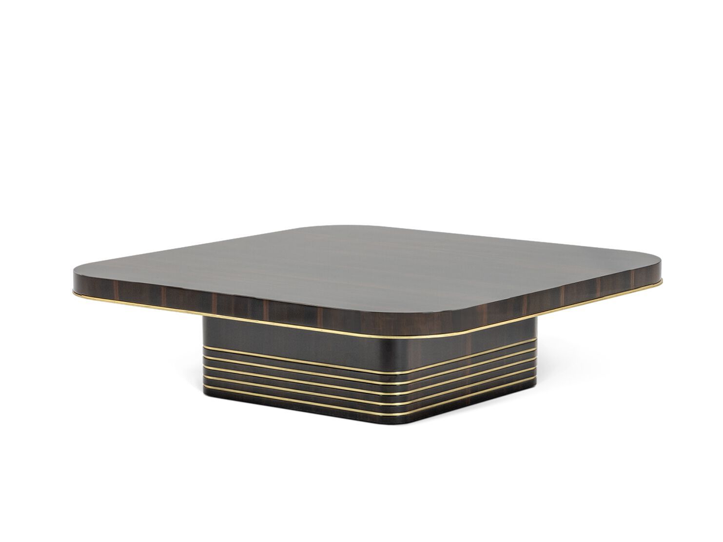 Ebony квадратный низкий журнальный столик JOSÉ LEITE DE CASTRO LIMA ARCH-00022684